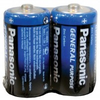 Батарейка R14 Panasonic Gen.Purpose б/б 2хS (цена за упаковку 2шт) R14BER/2PR 