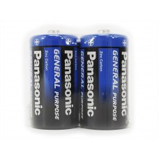 Батарейка R20 Panasonic Gen.Purpose б/б 2хS (цена за спайку 2 шт) R20BER/2PR 