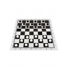 Набор Шахматы и шашки классические + поле, в пакете (шахматные фигуры - 32 шт., шашки - 24 шт.) ИН-0159 Рыжий кот 