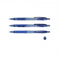 Ручка шариковая 0.7 мм синяя XR-30 автомат, корпус тонированный рез.грип 17721 ERICH KRAUSE 
