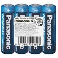Батарейка R3 Panasonic Gen.Purpose (BLUE) б/б 4хS (цена за спайку) 00000283 