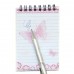 Блокнот "Фламинго"+ручка автомат, 8х12см 8931 J.Otten /1 /12 /0 /360