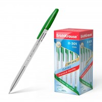 Ручка шариковая 1.0 мм зеленая 