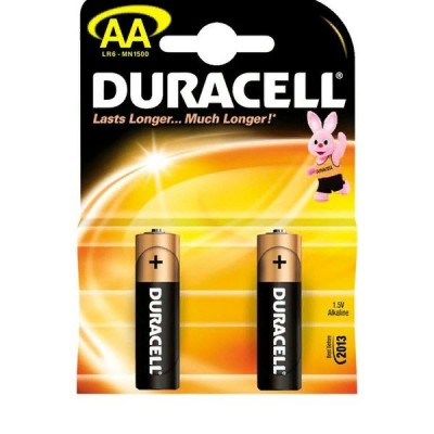 Батарейка LR06 Duracell Basic 2хBL (цена за блистер 2 шт) 5014520 /1 /0 /0 /12