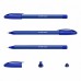 Ручка шариковая 1.0 мм синяя "U-108 Original Stick" "Ultra Glide Technology" корпус трехгранный тони