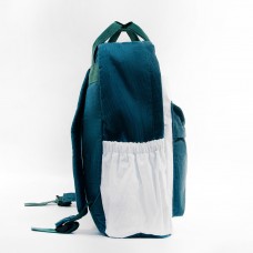 Рюкзак молодёжный "Зеленый",39х29х13см, вельвет, 1отд.,1 карм.2бок.кармана, вес 0,6 кг LL69053-2 /1 