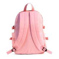 Рюкзак молодёжный "Бабочки",42х28х11см,нейлон,1отд.,2 карм.2 бок.кармана, цвет розовый,вес 0,5 кг LL