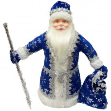 Фигурка Дед Мороз 40см, синий, в упаковке ДМ-11 Батик 