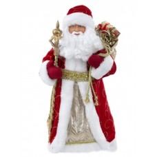 Фигурка Дед Мороз 32см в красной шубе из пластика и ткани 86565 Феникс Презент 