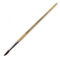 Кисть Белка №5 круглая,  деревянная лакированная ручка M-5105 MAZARI 