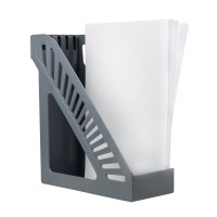 Лоток для бумаг вертикальный вертикальный Стандарт - серый ЛК-5132 Проф-Пресс 