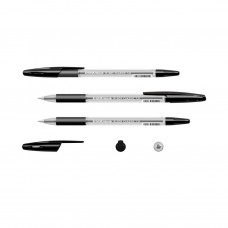 Ручка шариковая 1.0 мм черная 