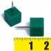 Кнопки силовые 60шт. цветные кубики, прозрачная пластиковая банка 1012(489)