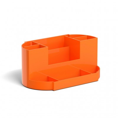 Подставка для канцелярских принадлежностей Victoria, Neon Solid, оранжевая 51486 ERICH KRAUSE 