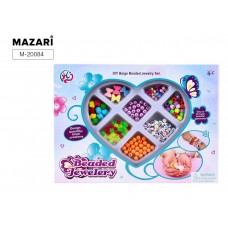 Набор бусин для творчества HEART, 27*2.8*19.5см, картонная упаковка M-20084 MAZARI 