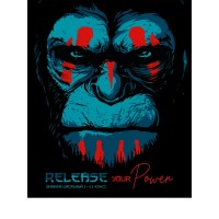 Дневник универсальный А5 40л. 7БЦ "Серьезная горилла" софт-тач,цветной дизайн Д40-9248 Проф-Пресс /1