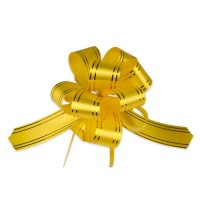 Бант оформительский - Шар 50мм Золотое сечение, жёлтый БЛ-6490 Миленд 