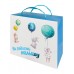 Пакет подарочный -коробка 15*11*9 см, с глян.лам и тис. фольгой, 250 гр., "Воздушные шары" ПКП-9066 