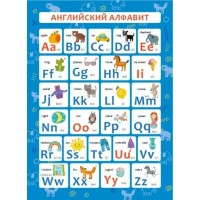 Плакат Английский алфавит А3 (290*400 мм) 57814001 Феникс+ 