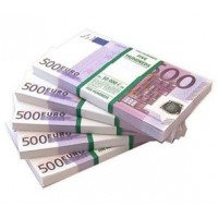 Пачка купюр. 500 евро (цена за пачку) 9-51-0017 Миленд 