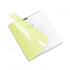 Тетрадь 12 л. клетка А5+ Классика CoverPrо Neon, желтый, обл.пластик 56352 ERICH KRAUSE 
