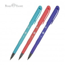 Ручка гелевая 0.5 мм синяя DeleteWrite «MY SWEET. ПОНЧИКИ» пиши-стирай 20-0270 BrunoVisconti 