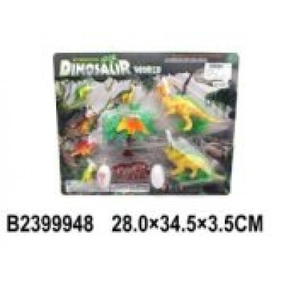 Набор Динозавры на блистере 34,5*28*3,5 см ИТ-2399948 