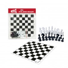 Шахматы  в пакете «Бум Цена» 7153 Русский стиль 