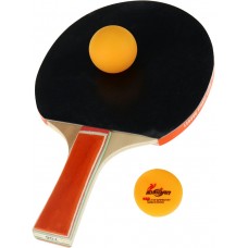 Набор для игры в настольный теннис ( 2 ракетки,2 шарика)толщина 7мм, в чехле AN01004 Рыжий кот 