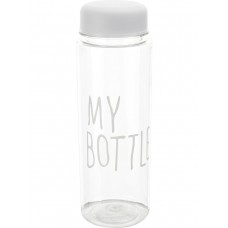 Бутылка для воды 500 мл, пластиковая 