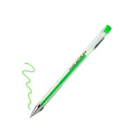 Ручка гелевая 0.7 мм салатовая EASY 139мм 888Y 
