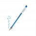 Ручка гелевая 0.7 мм голубая EASY 139мм 888Y