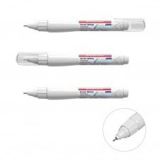 Корректор-ручка 6мл металлический наконечникTechno White 22104 ERICH KRAUSE /1 /12 /0 /360