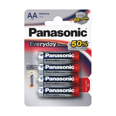 Батарейка LR06 Panasonic Everyday Power 4хBL (цена за блистер 4 шт) LR6REE/4BR /1 /0 /0 /12