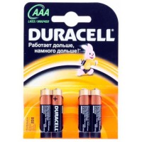 Батарейка LR03 Duracell Basic 4хBL (цена за блистер 4 шт) 5014523 
