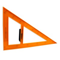 Треугольник для школьной доски с держ, 30°х80см, пластик 2576 /1 /0 /0 /50