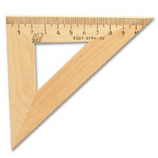 Треугольник деревянный 45°х11см С138 Можга 