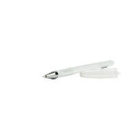 Ручка гелевая 0.7 мм белая, 139мм (аналог Crown Pilot) 888 EASY 