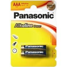 Батарейка LR03 Panasonic Alkaline Power (2*BL) (2/24/120) цена за блистер, * 