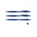 Ручка шариковая 0.7 мм синяя XR-30 автомат, корпус тонированный рез.грип 17721 ERICH KRAUSE /1 /12 /