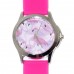 Часы наручные "Фламинго",длина 24см, ремешок силикон, АССОРТИ 4 цвета 9289 /1 /30 /0 /600