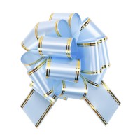Бант оформительский - Шар 50мм Золотое сечение, голубой БЛ-6492 Миленд 