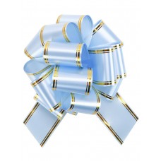 Бант оформительский - шар Золотое сечение, 5 см. голубой БЛ-6492 Миленд 