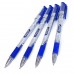 Ручка шариковая 0.5 мм синяя масл."Classic",резиновый держатель, корпус ассорти РТ-195-С PIANO /1 /5