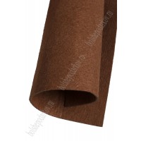Фетр Лист А4 2мм, темно-коричневый 812-274 