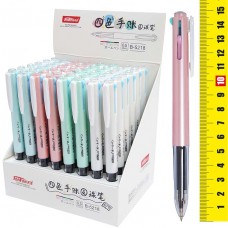Ручка шариковая 0.5 мм многоцветка 