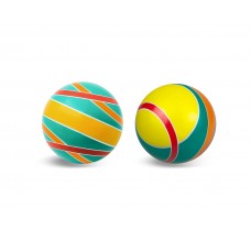 Мяч детский резиновый 10см, ручное окраш. Серия 