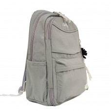 Рюкзак молодёжный LL69208-3 "Ромашка",45х31х14см,нейлон, с брелком,2отд.,3 карм.