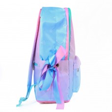 Рюкзак молодёжный "Принцесса",44х30х15см,нейлон,1отд.,2 карм.2бок.кармана, вес 0,37 кг LL69166  /1 /