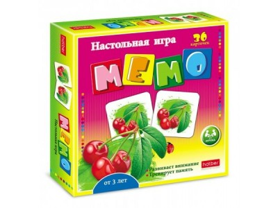 Игра настольная Мемо 